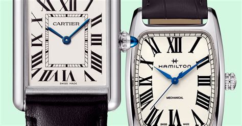 cartier dupe watches|seiko cartier tank style watch.